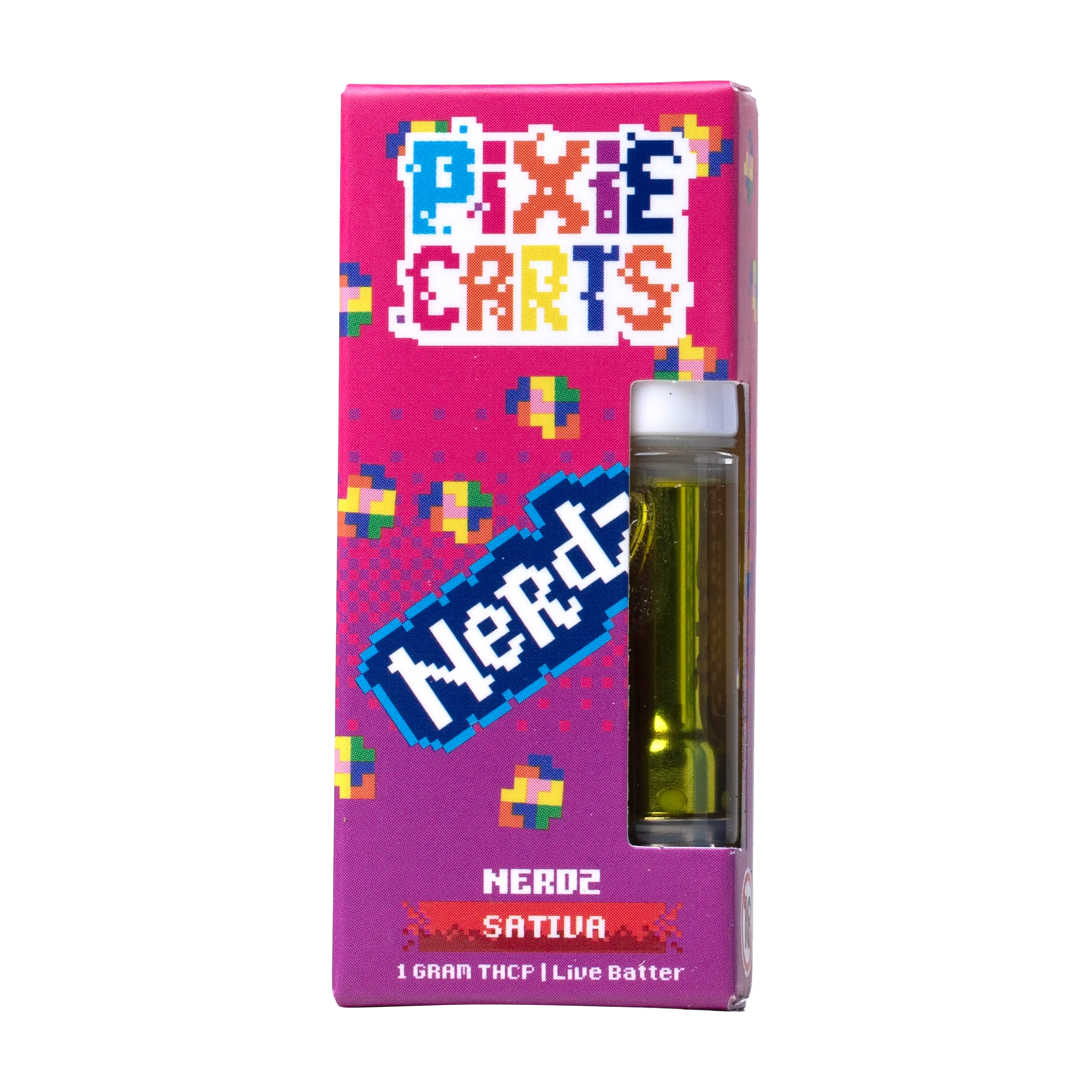 1G Pixie Carts Live Badder THCp Vape Cartridges | Nerdz