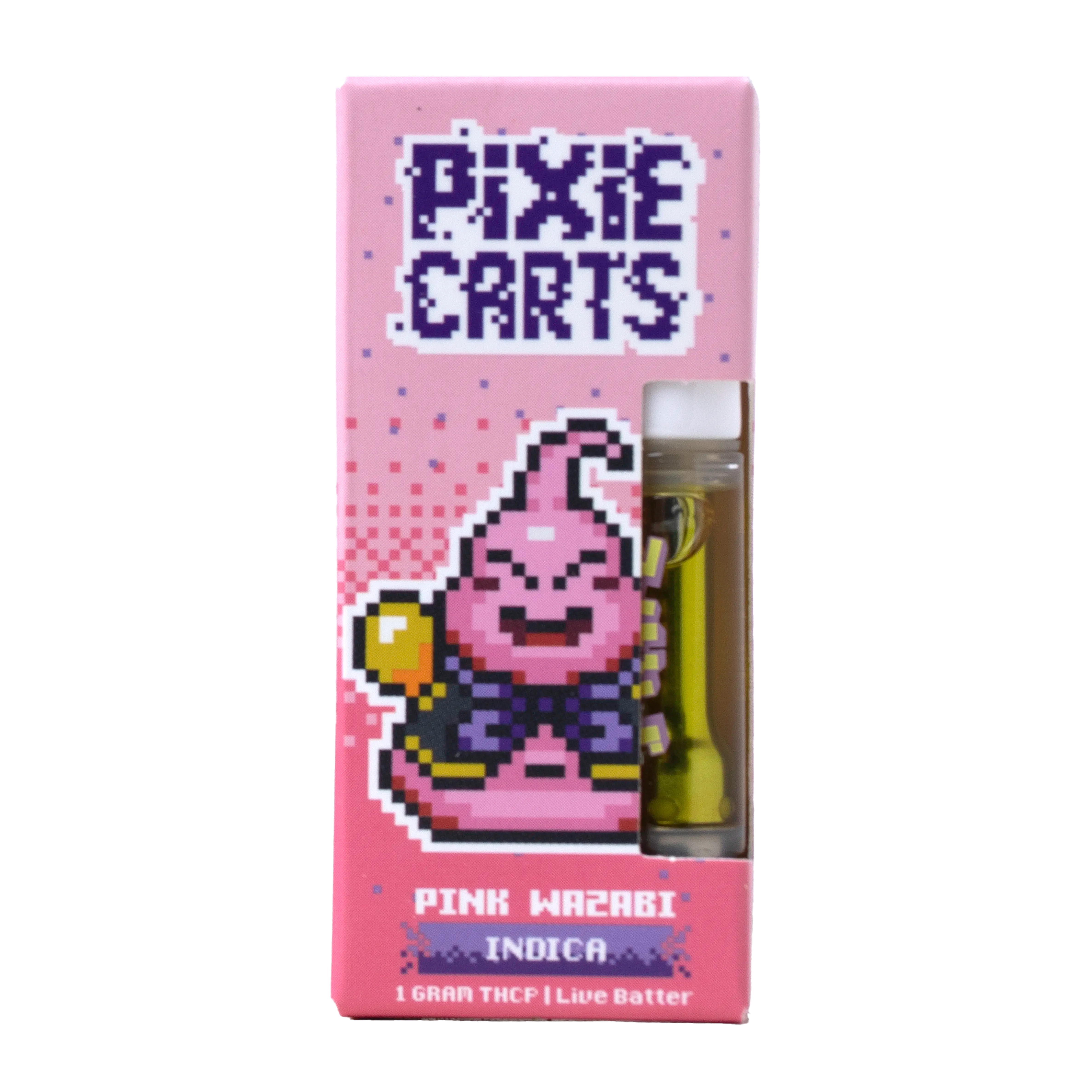 1G Pixie Carts Live Badder THCp Vape Cartridges | Pink Wazabi