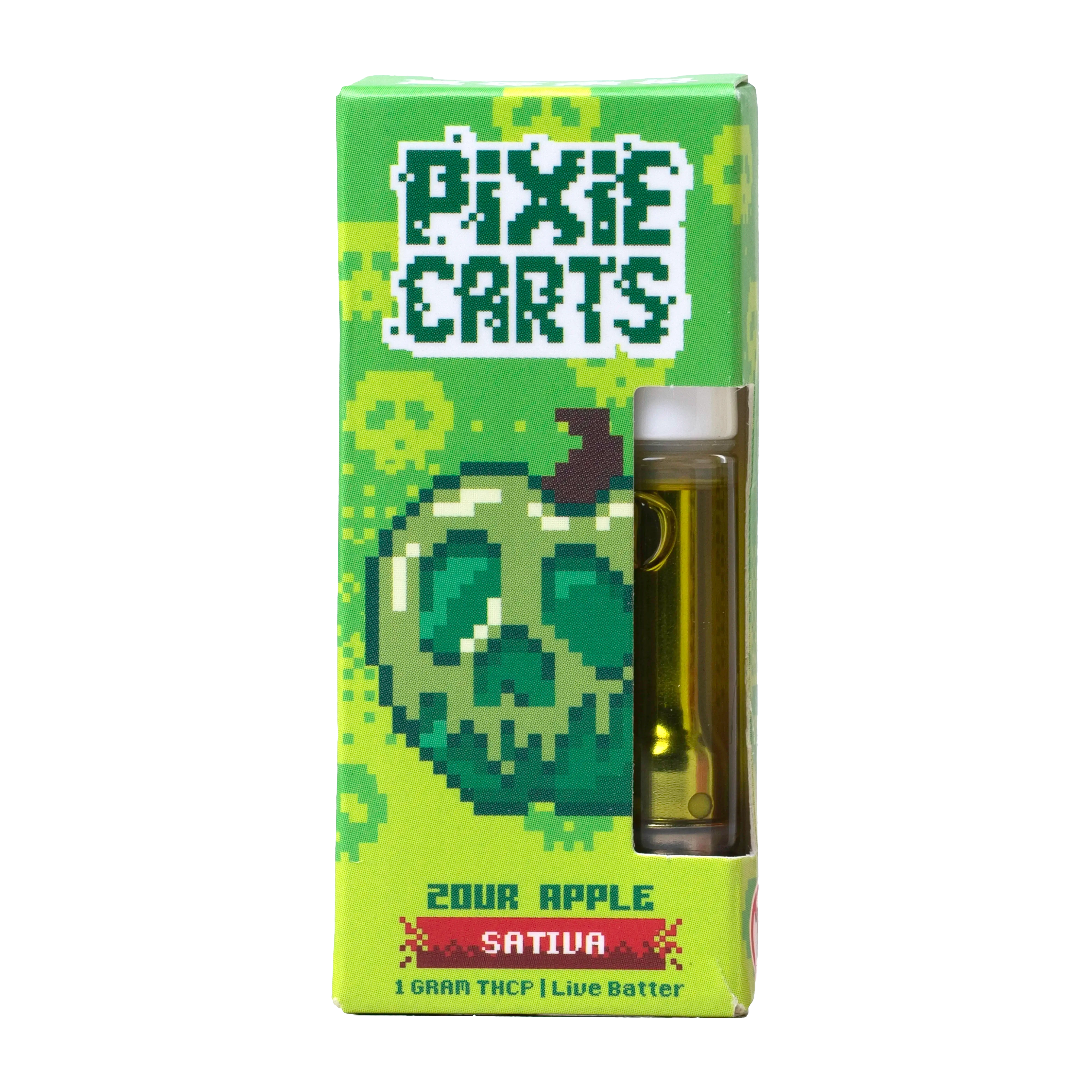 1G Pixie Carts Live Badder THCp Vape Cartridges | Zour Apple