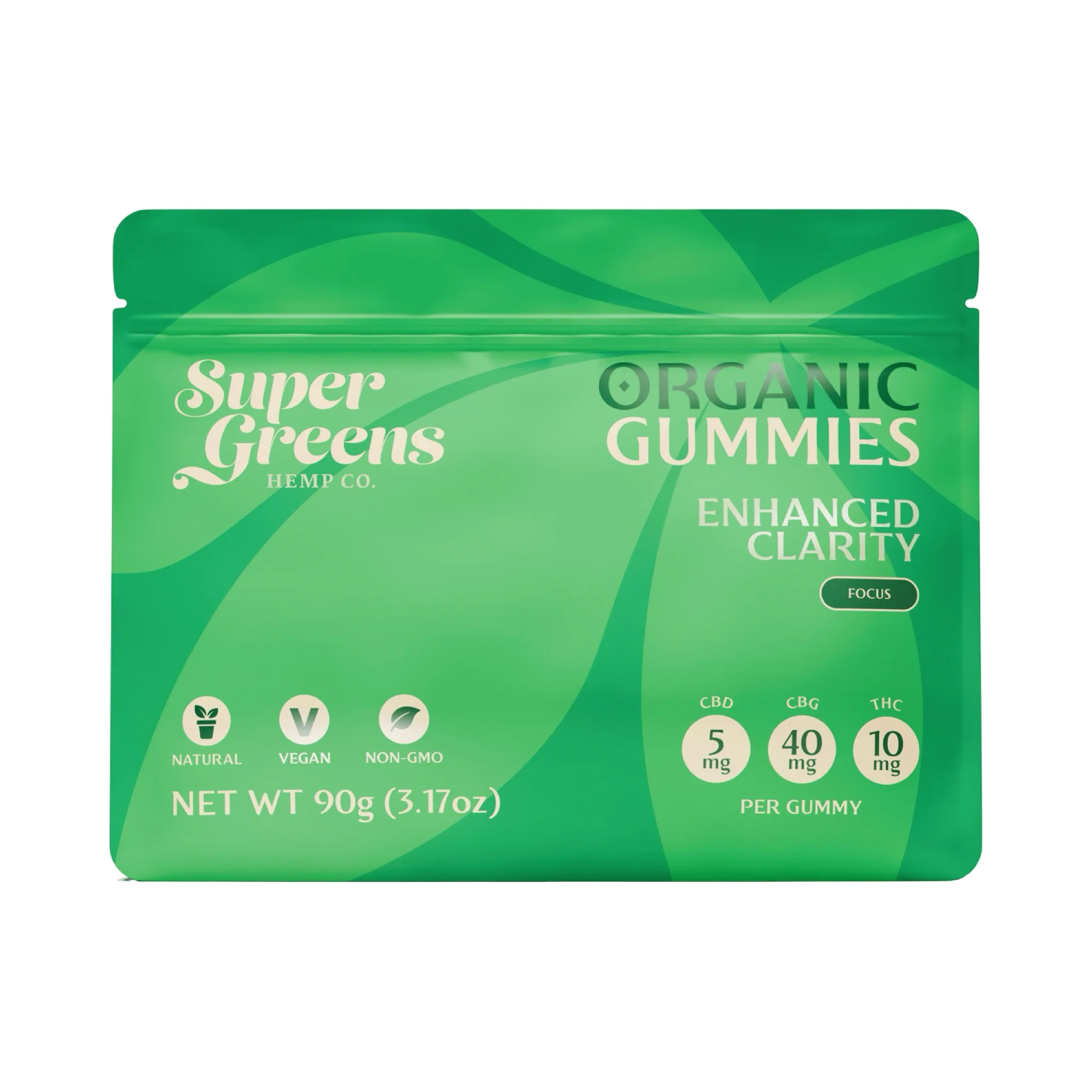 200mg Rosin Gummies (20ct) | 10mg Focus Gummies | Super Greens