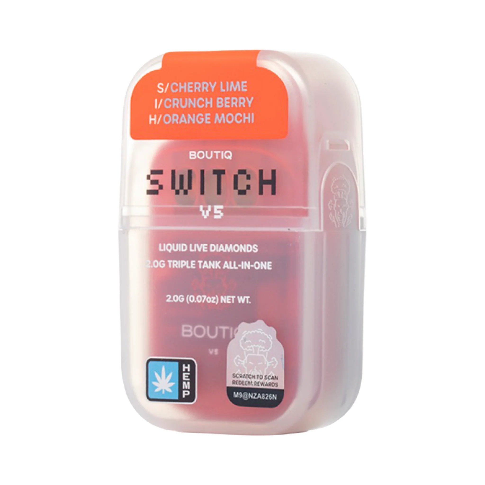 Boutiq Switch - 2G - V5 Liquid Live Diamonds Triple Tank - Image 10
