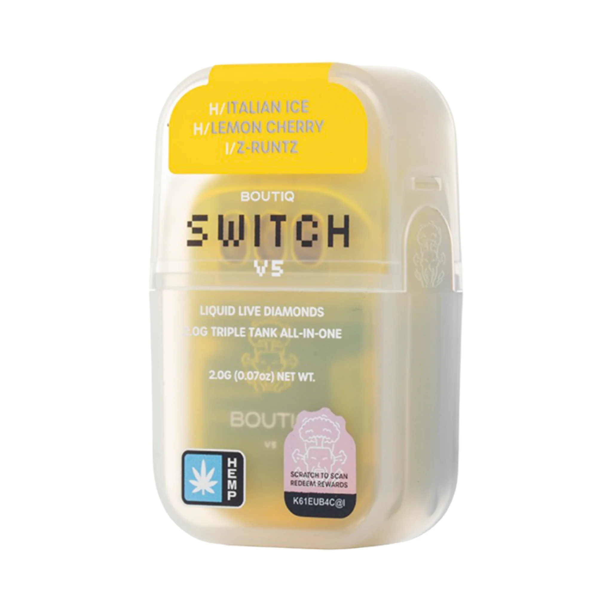 Boutiq Switch - 2G - V5 Liquid Live Diamonds Triple Tank - Image 11
