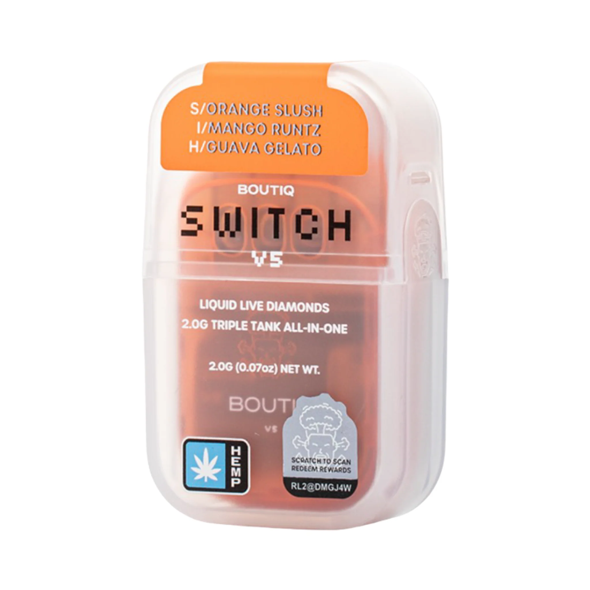 Boutiq Switch - 2G - V5 Liquid Live Diamonds Triple Tank - Image 14