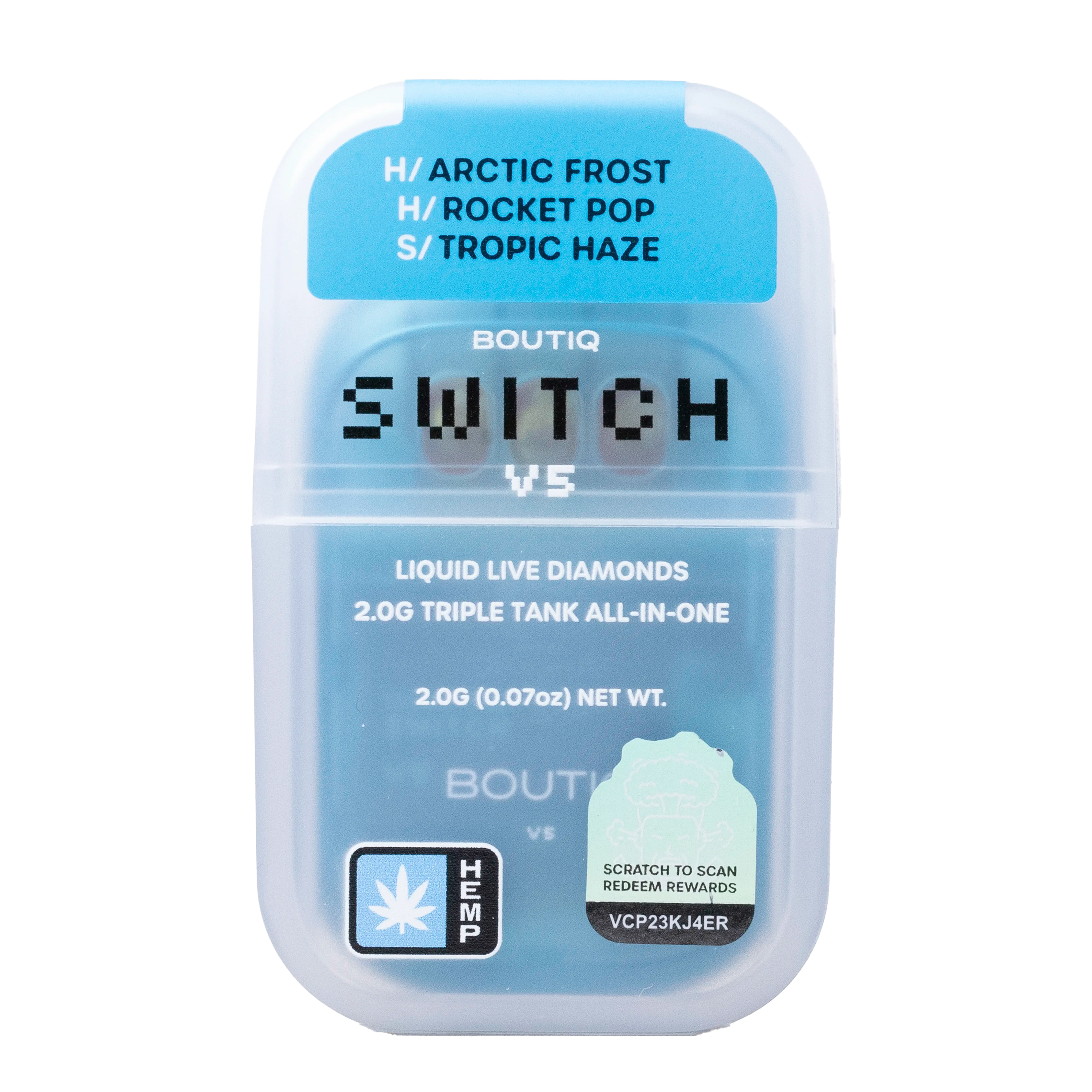 Boutiq Switch - 2G - V5 Liquid Live Diamonds Triple Tank - Image 16