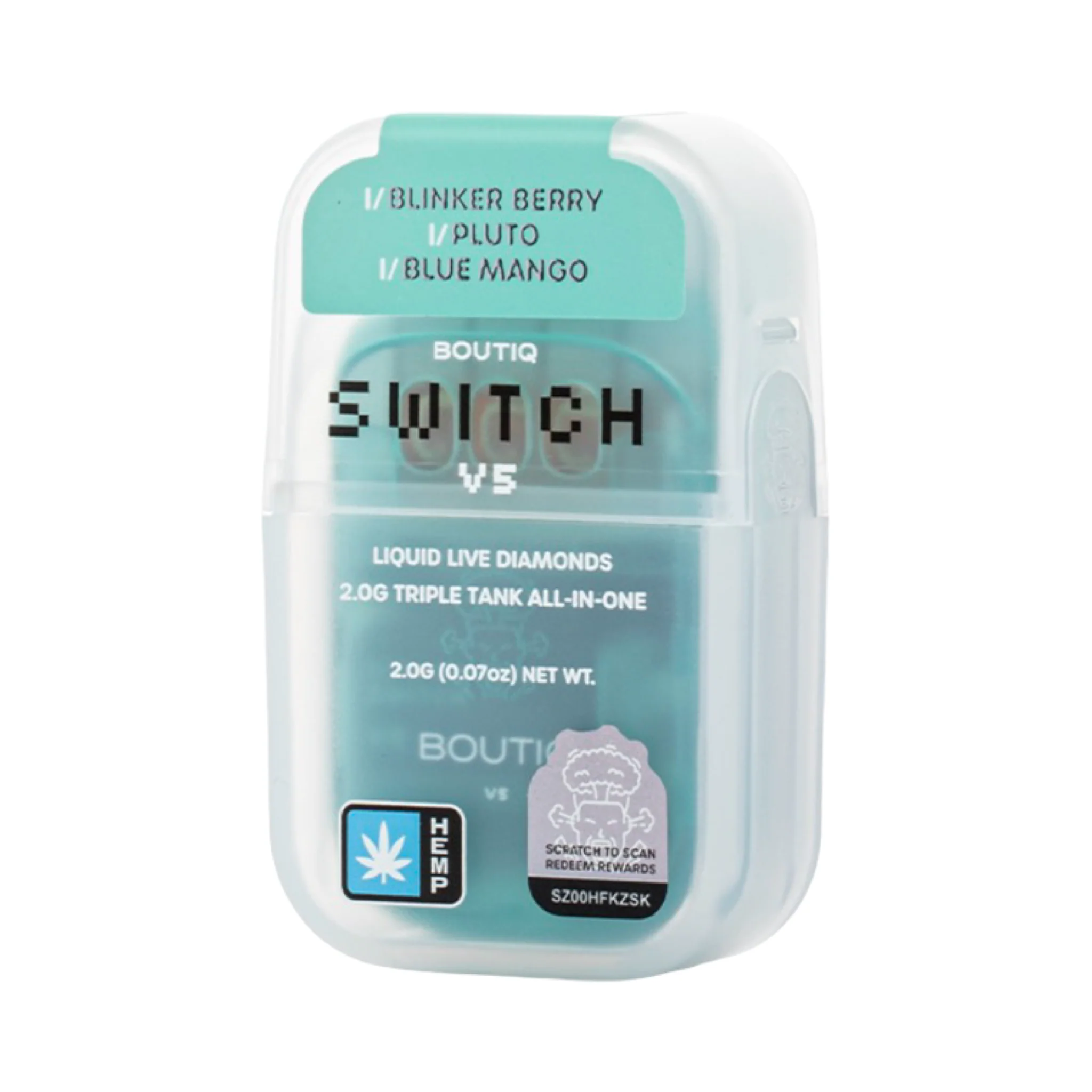 Boutiq Switch - 2G - V5 Liquid Live Diamonds Triple Tank - Image 2