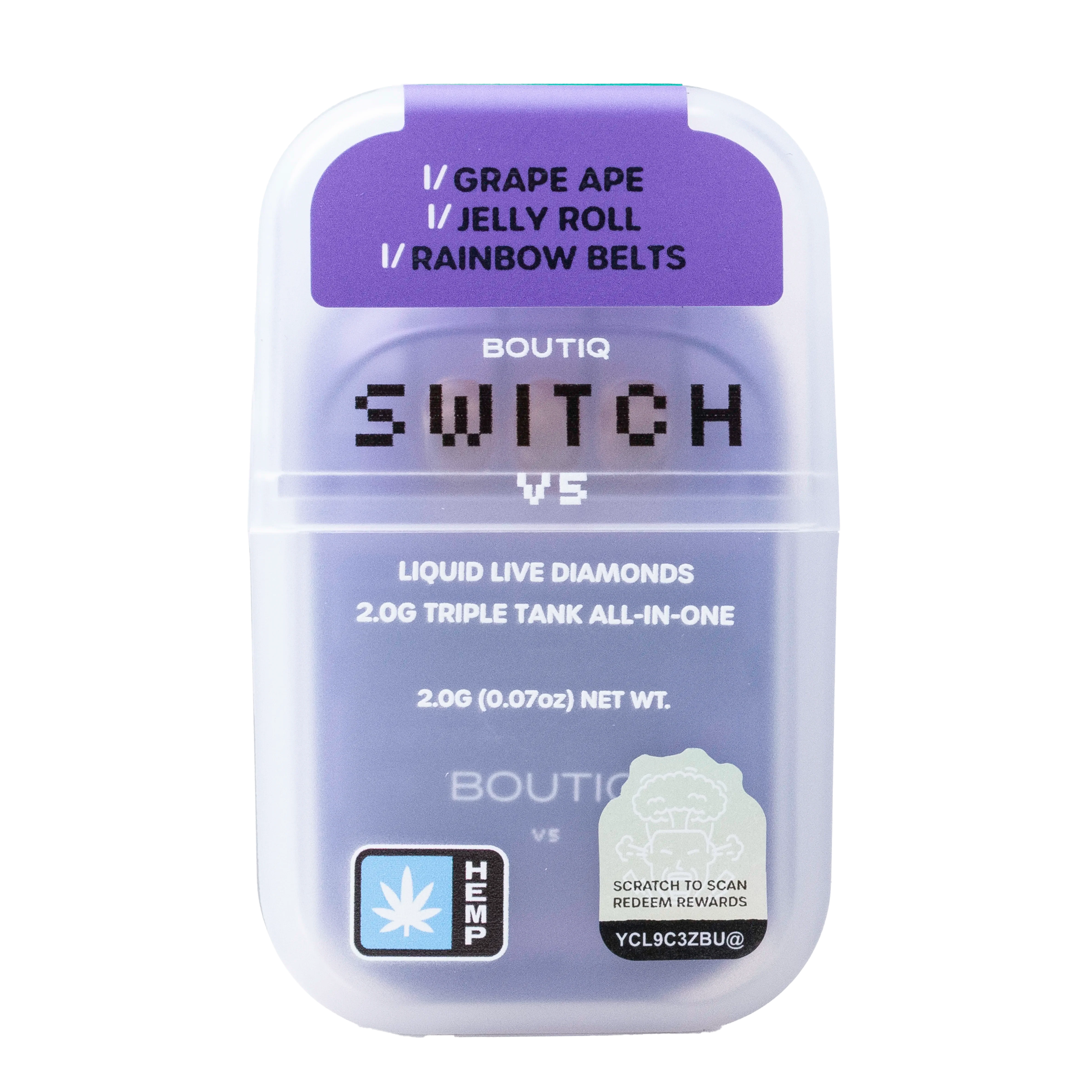 Boutiq Switch - 2G - V5 Liquid Live Diamonds Triple Tank - Image 22