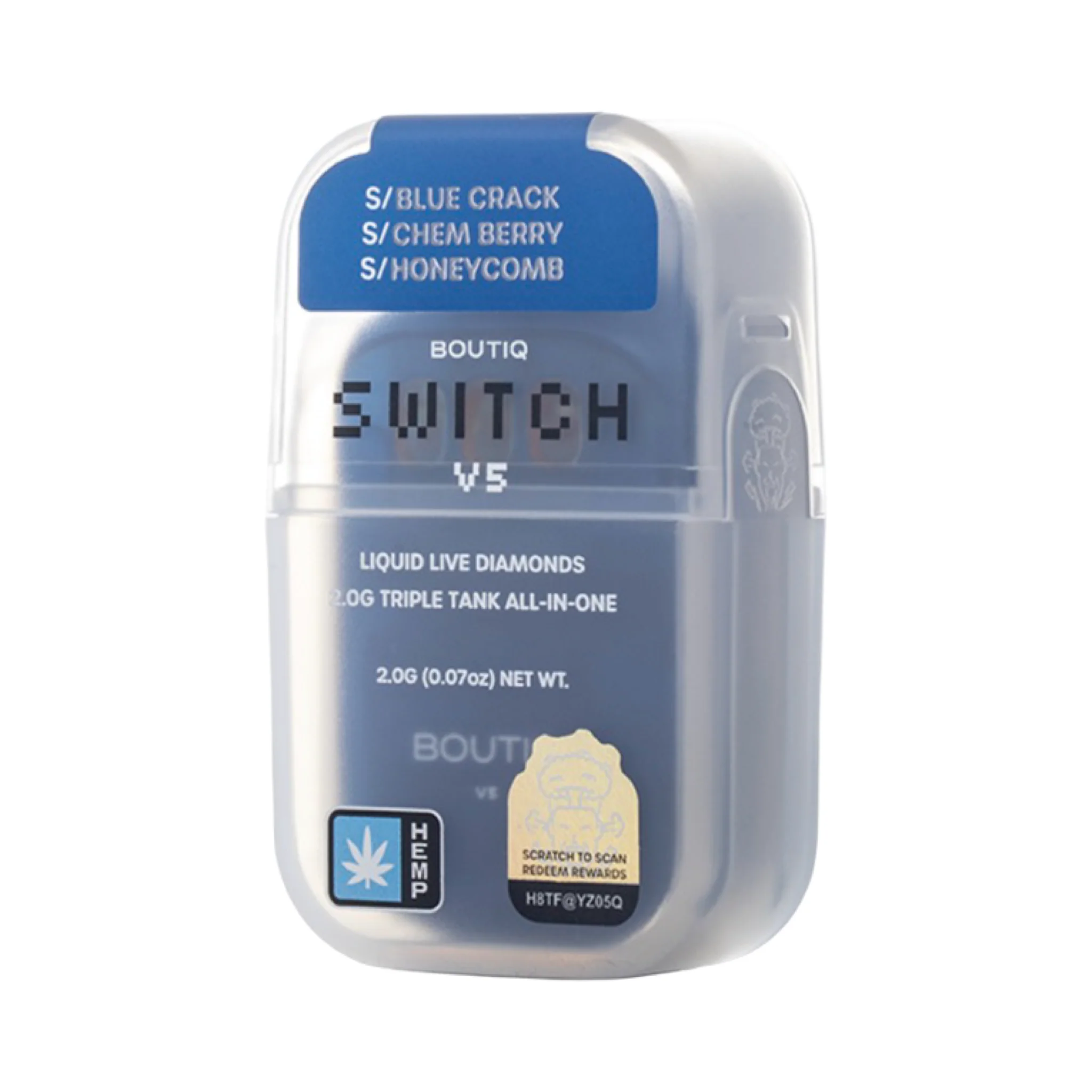 Boutiq Switch - 2G - V5 Liquid Live Diamonds Triple Tank - Image 8