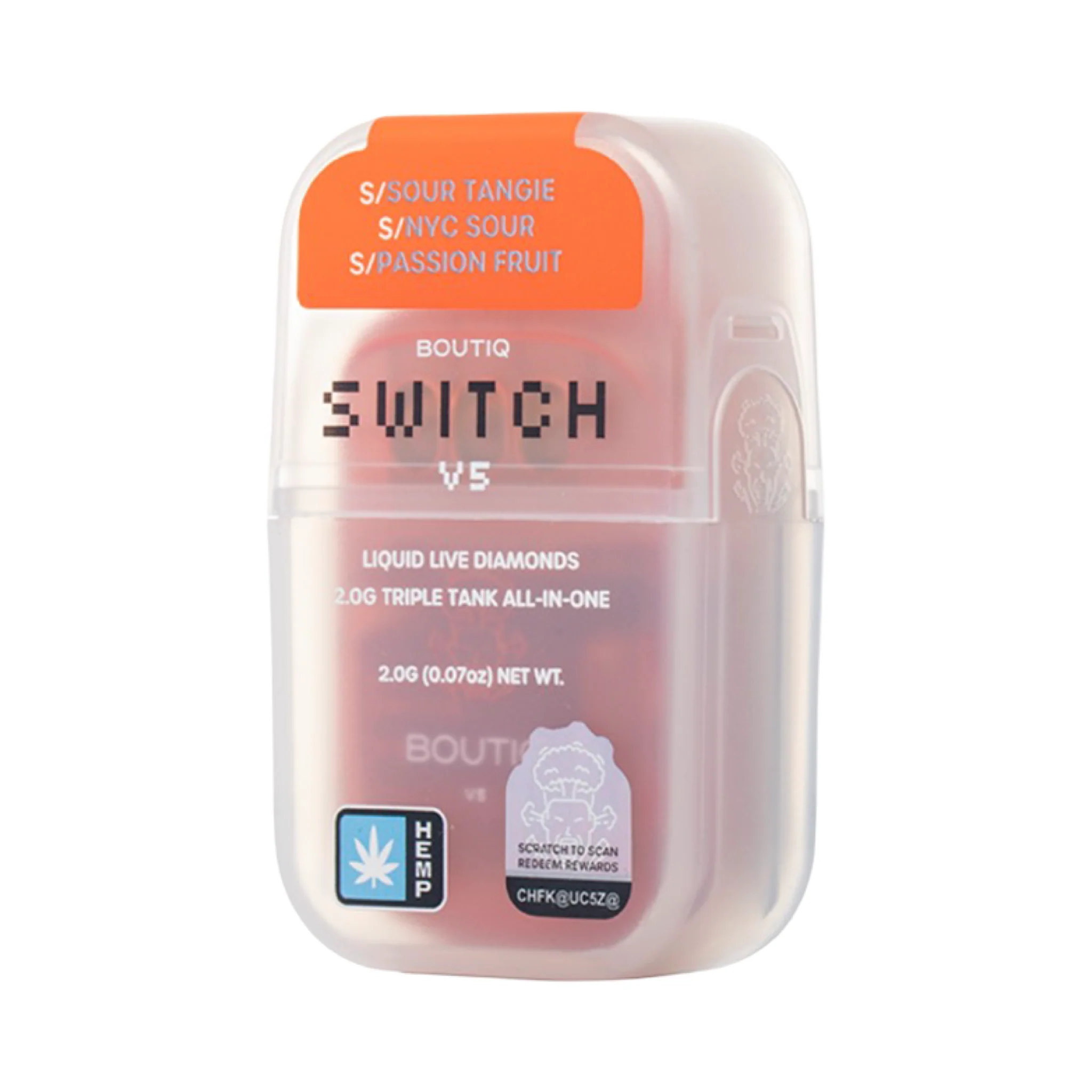 Boutiq Switch - 2G - V5 Liquid Live Diamonds Triple Tank - Image 9