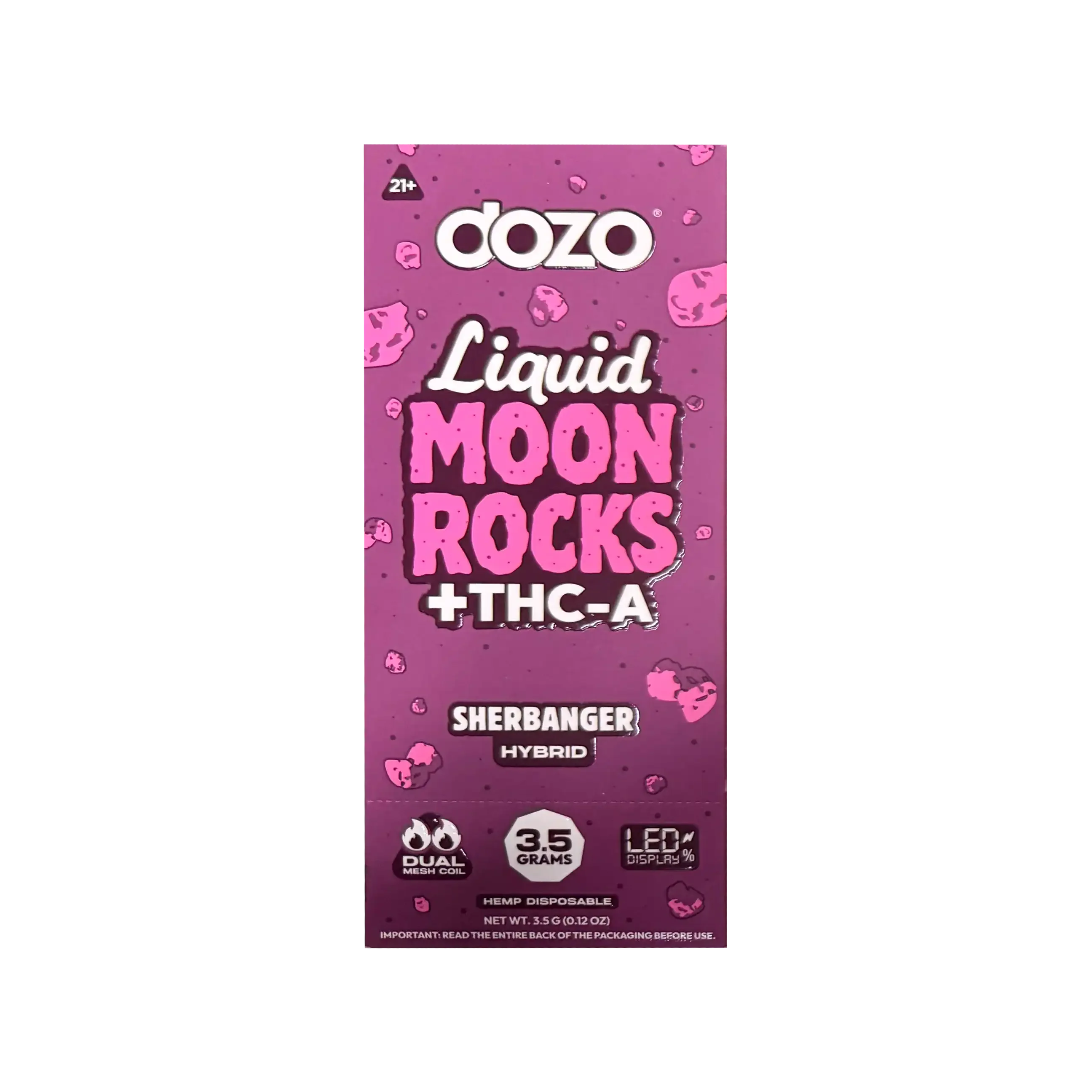 3.5G Liquid Moon Rocks + THCa - Dozo