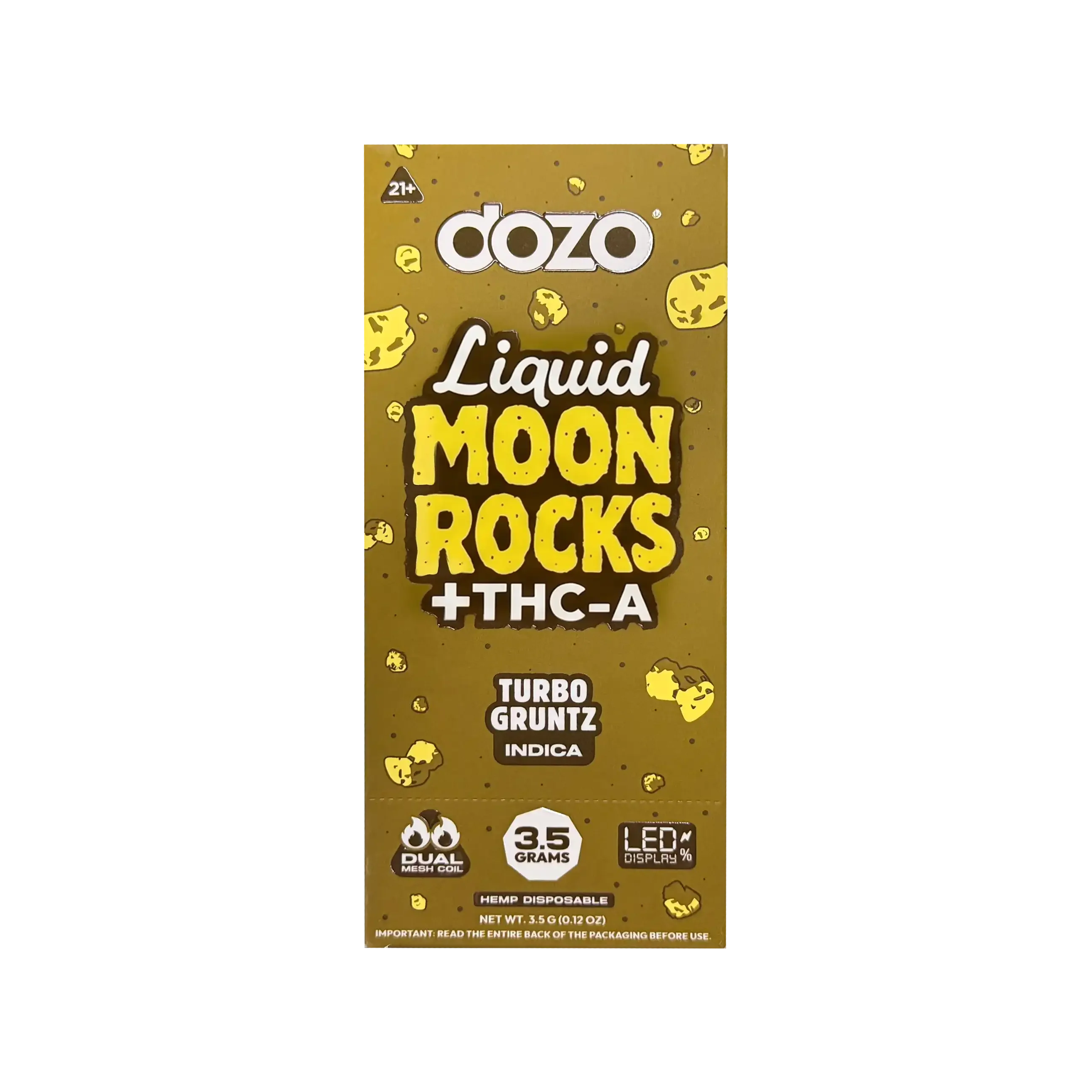 3.5G Liquid Moon Rocks + THCa - Dozo - Image 3